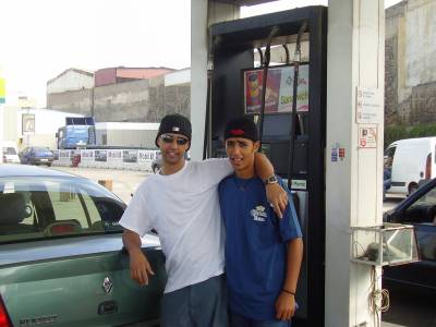 encore moi avec mon frere
